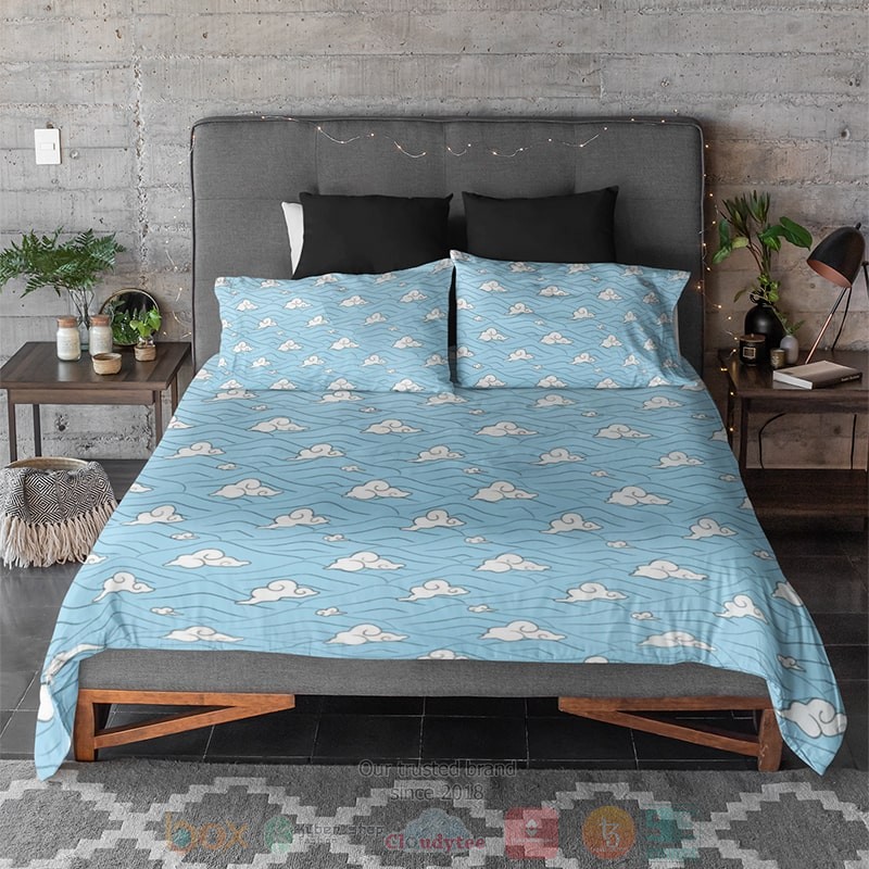 HOT Demon Slayer Final Selection Tanjiro Classic Pattern Bedroom Bedding Set 2 Demon Slayer Final Selection Tanjiro Classic Pattern Bedding Set 1