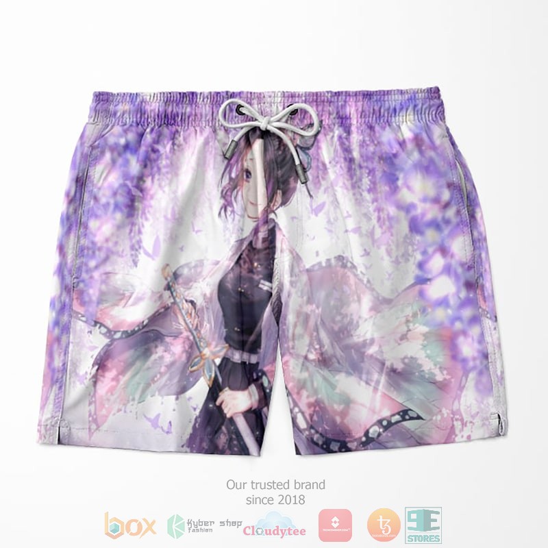 Demon Slayer Kochou Shinobu Insect Pillar Purple Classic Butterflye shorts
