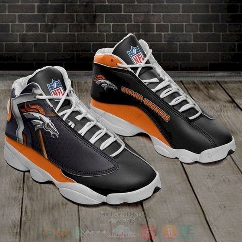 Denver Broncos NFL Football Teams Air Jordan 13 Shoes
