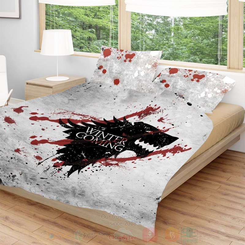 BEST Dire Wolf Duvet Cover Bed Sets 4 Dire Wolf Bedding Set 1 2 3