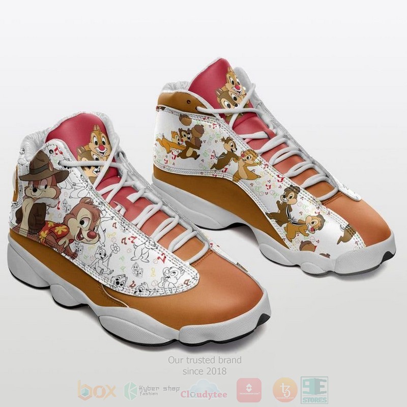 Disney Chip n Dale Disney Cartoon Air Jordan 13 Shoes