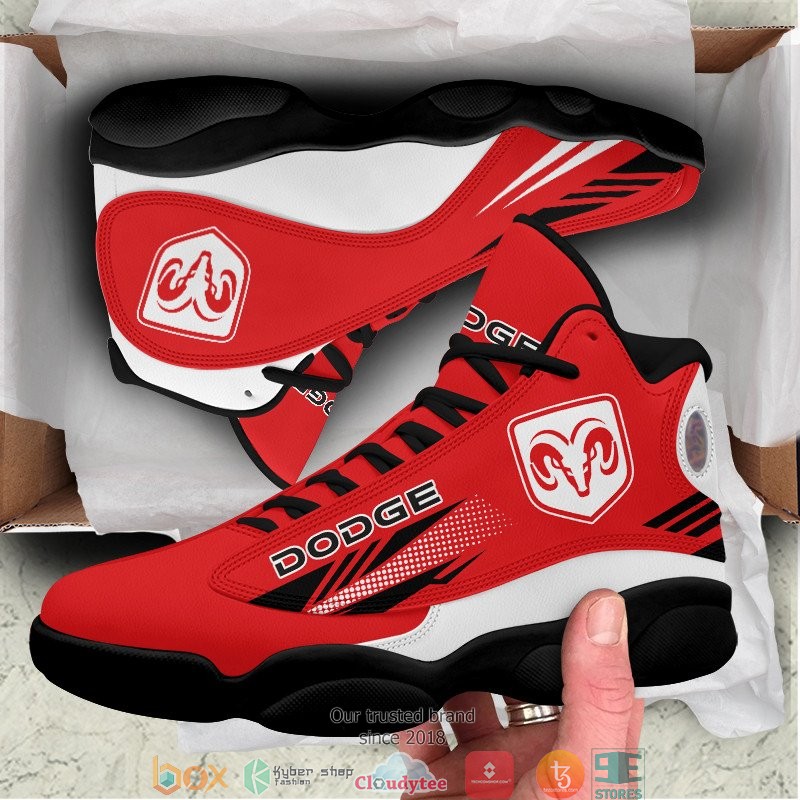 Dodge Red Air Jordan 13 Sneaker Shoes 6 Dodge Red Air Jordan 13 Sneaker Shoes 1 2 3 4 5
