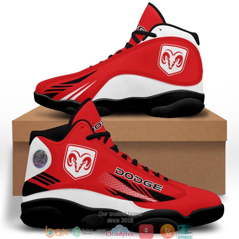 Dodge Red Air Jordan 13 Sneaker Shoes 7 Dodge Red Air Jordan 13 Sneaker Shoes 1 2 3 4 5 6