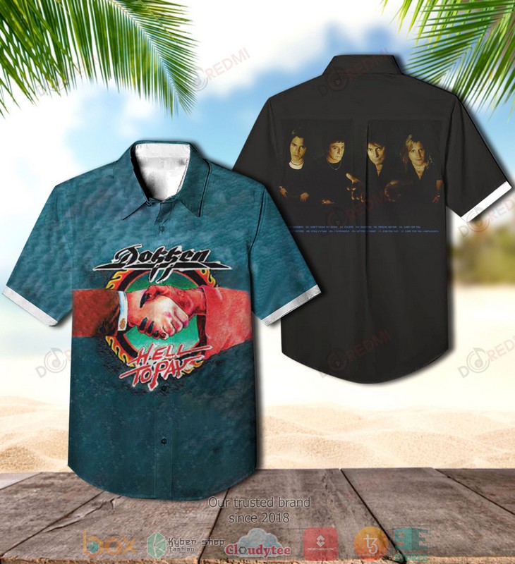 Dokken Hell to Pay Hawaiian Shirt