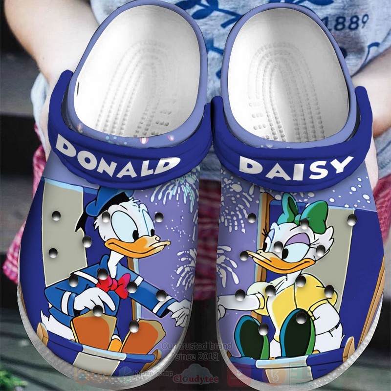 Donald and Daisy Love Crocband Crocs Clog Shoes
