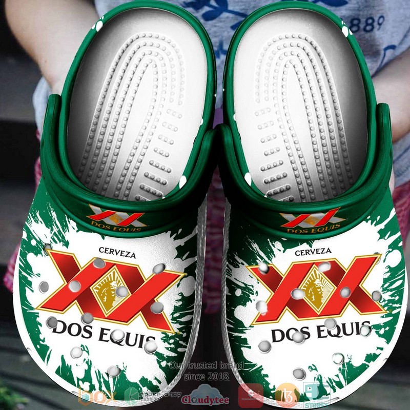 Dos Equis Drinking Crocband Clog Shoes
