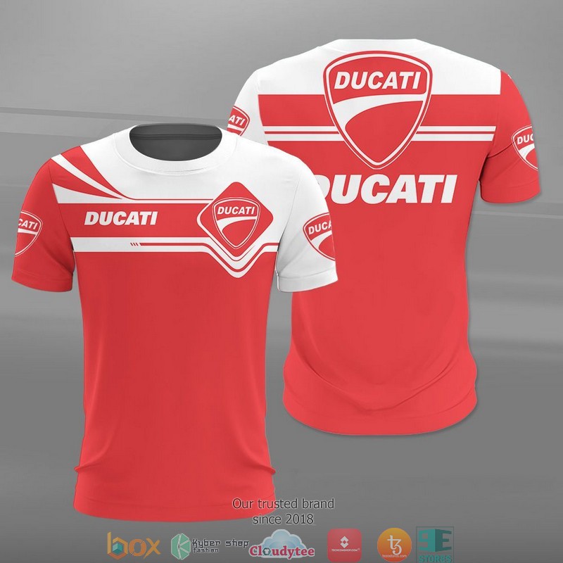 Ducati Car Motor 3D Shirt Hoodie