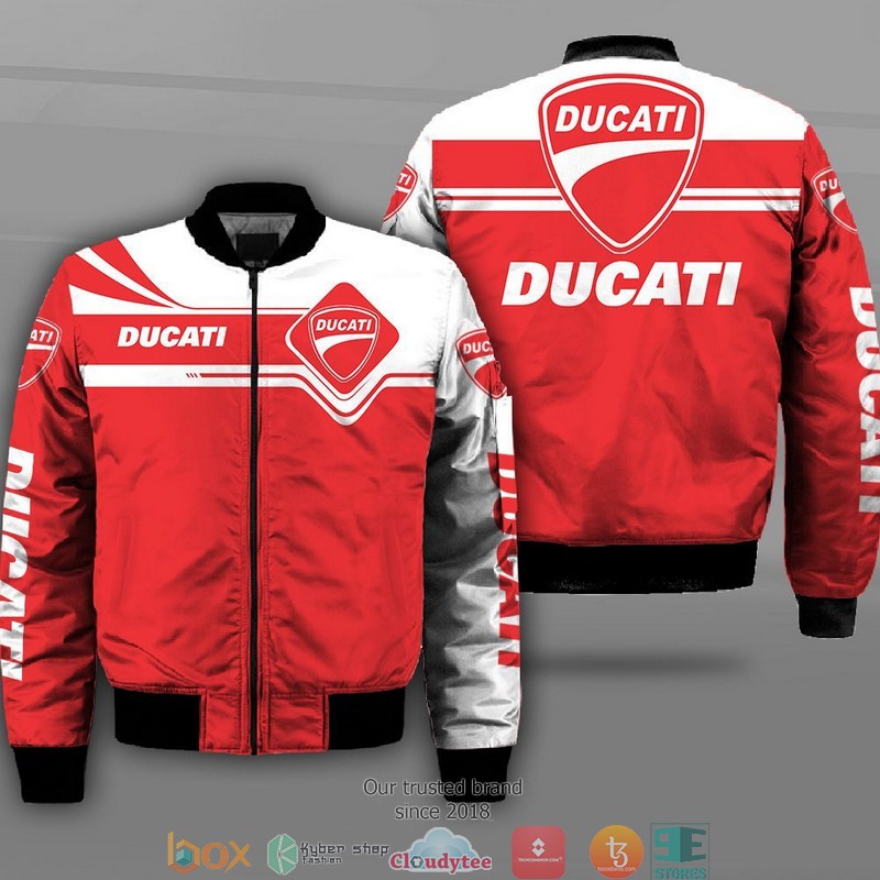 Ducati Car Motor Bomber Jacket