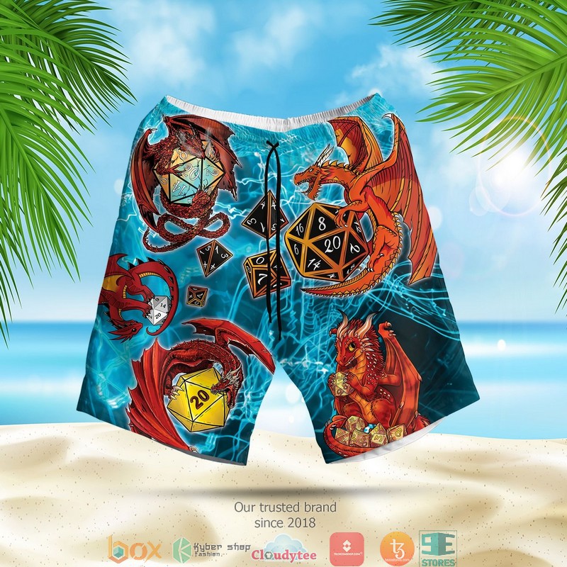 Dungeons & Dragons Blue Ocean Hawaian Summer Outfit 3 Dungeons Dragons Blue Ocean Hawaian Summer Outfit 1 2