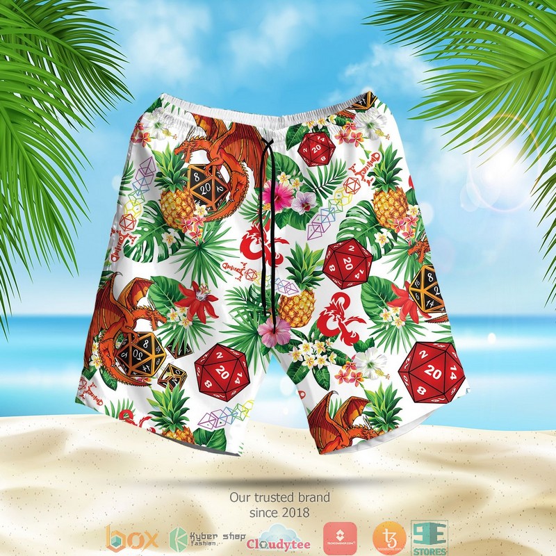 Dungeons & Dragons Tropical Hawaian Summer Outfit 3 Dungeons Dragons Tropical Hawaian Summer Outfit 1 2