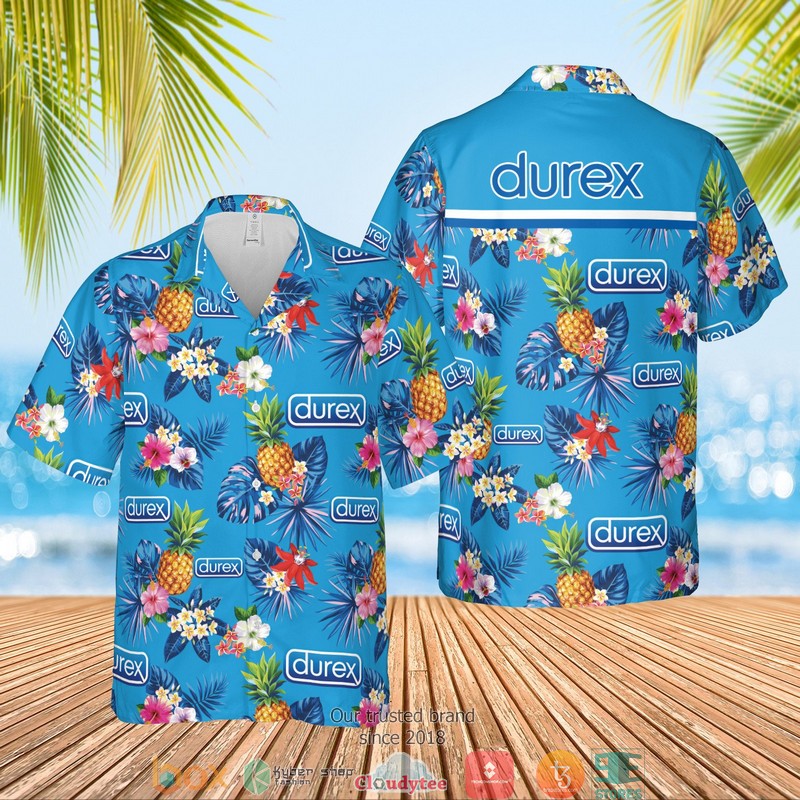 Durex Condoms tropical Blue Hawaian Summer Outfit