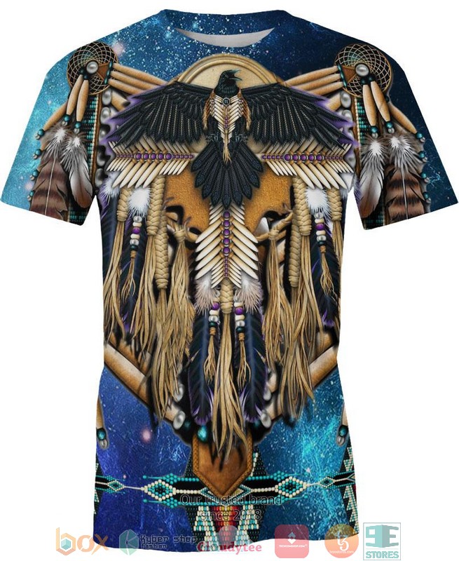 Eagle Fringed Motifs 3D Shirt Hoodie 1
