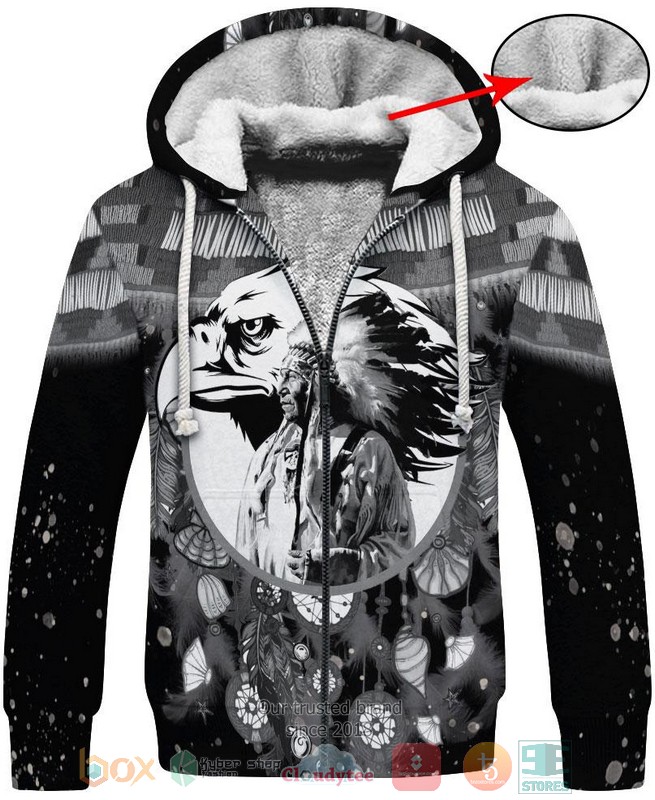 Eagle Naive American Mysterious Dreamcatcher 3D Shirt Hoodie 1 2 3 4 5