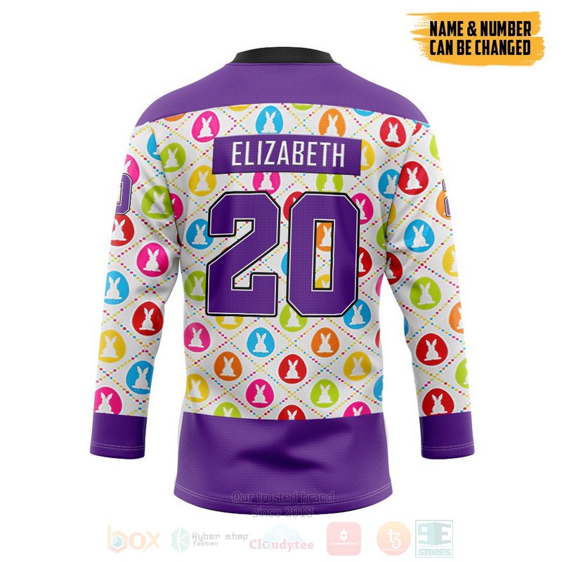 Easter Personalized Hockey Jersey 1