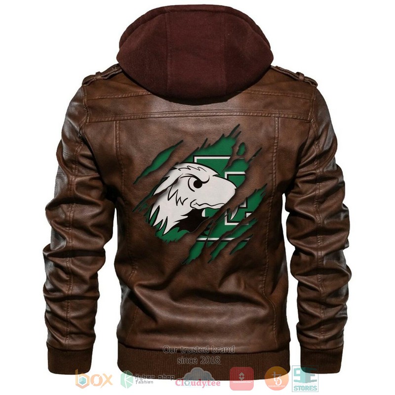 Eastern Michigan Eagles NCAA Leather Jacket