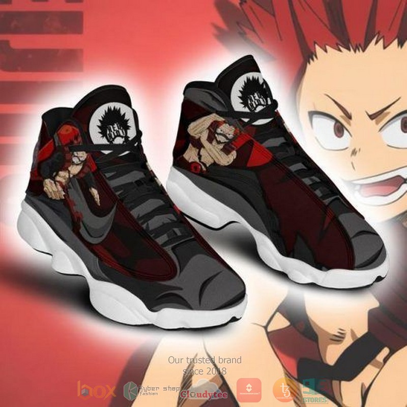 Eijirou Kirishima My Hero Academia Anime Air Jordan 13 Shoes