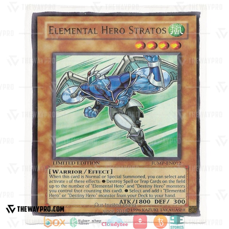 Elemental Hero Stratos Soft Blanklet 4 Elemental Hero Stratos Soft Blanklet 1 2 3
