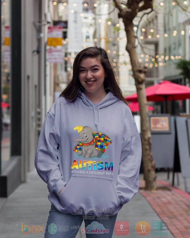 Elephant Autism Walking A Different Path Shirt Hoodie 1 2 3 4 5 6 7 8 9 10 11