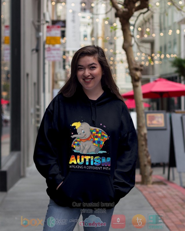 Elephant Autism Walking A Different Path Shirt Hoodie 1 2 3 4 5 6 7 8 9 10 11 12 13 14