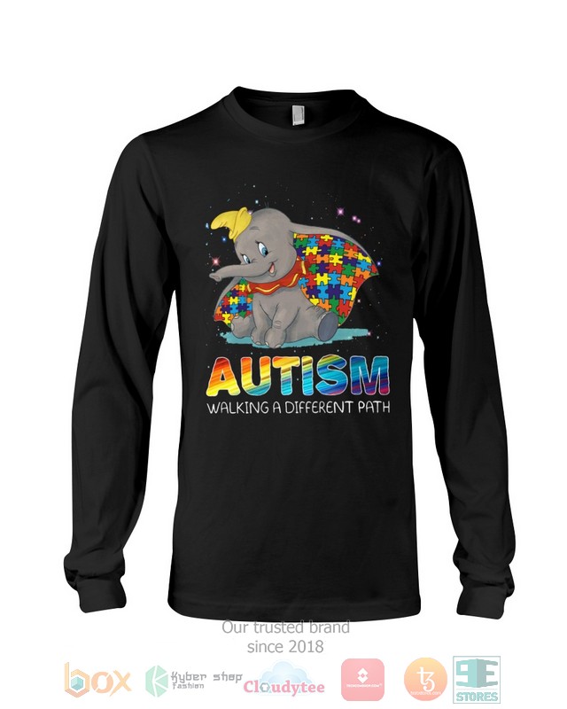 Elephant Autism Walking A Different Path Shirt Hoodie 1 2 3 4 5 6 7 8 9 10 11 12 13 14 15 16 17 18 19