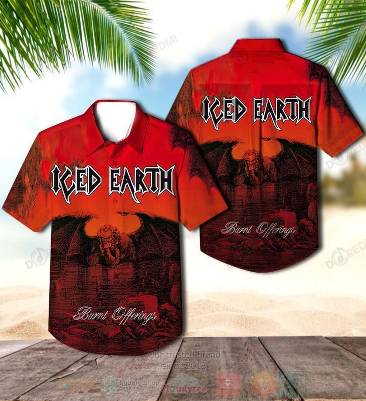 Iced Earth Burnt Offerings Hawaiian Shirt