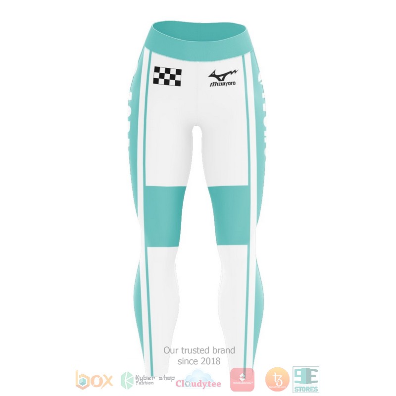 NEW F1 Aoba Johsai Unisex Leggings Tights 3 F1 Aoba Johsai Unisex Leggings 1 2