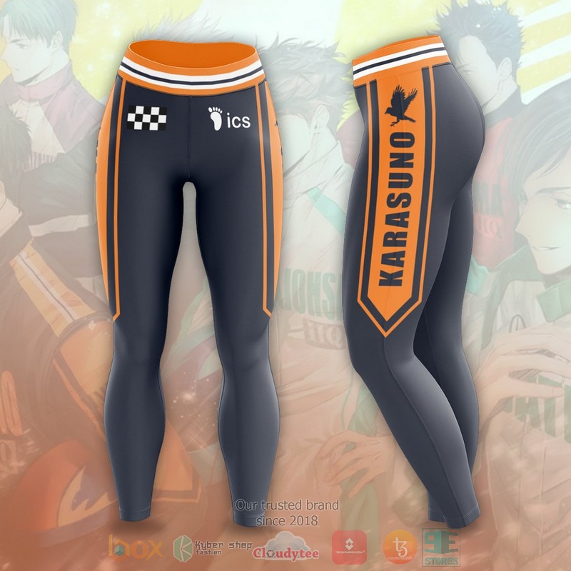 F1 Karasuno Unisex Leggings 1