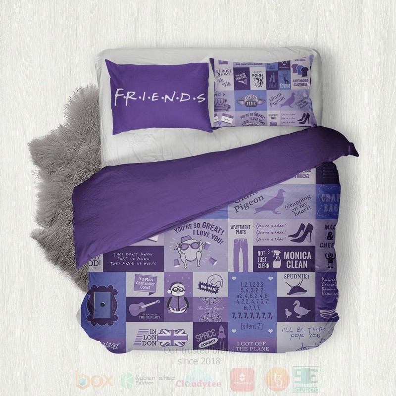 FRIENDS Catch Phrase Bedding Set