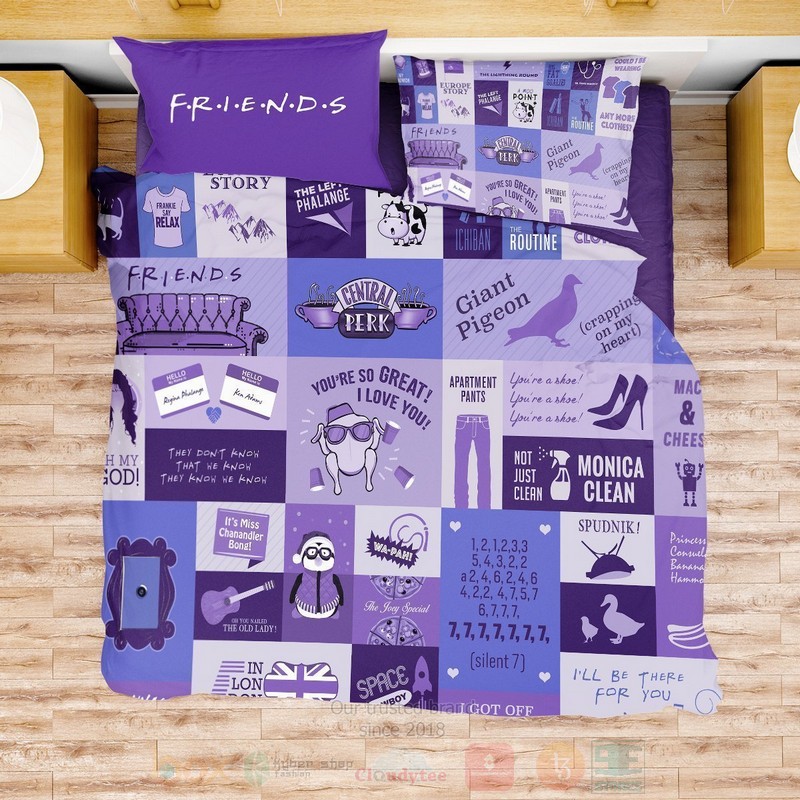 FRIENDS Catch Phrase Bedding Set 1