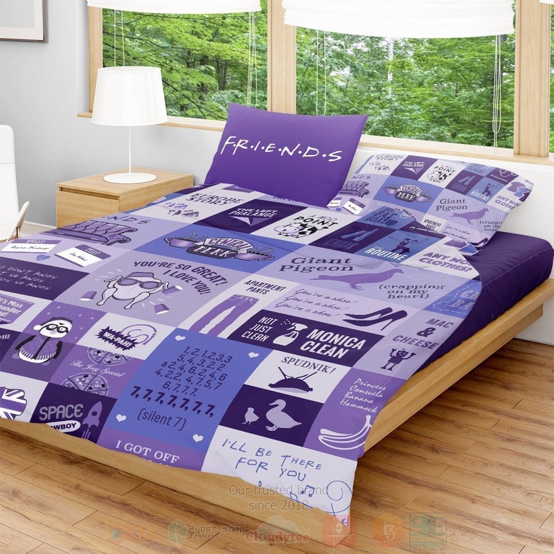 BEST FRIENDS Catch Phrase Duvet Cover Bed Sets 4 FRIENDS Catch Phrase Bedding Set 1 2 3