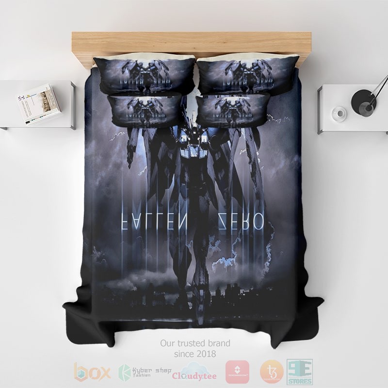 HOT Fallen Zero Alternative Blend Gundam Wing Bedroom Bedding Set 2 Fallen Zero Alternative Blend Gundam Wing Bedding Set 1