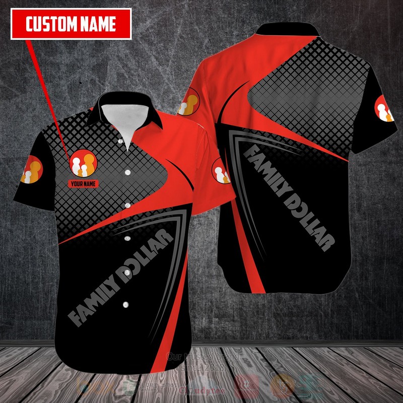 BEST Family Dollar Custom Name All Over Print Hawaiian Shirt 2 Family Dollar Custom Name Hawaiian Shirt