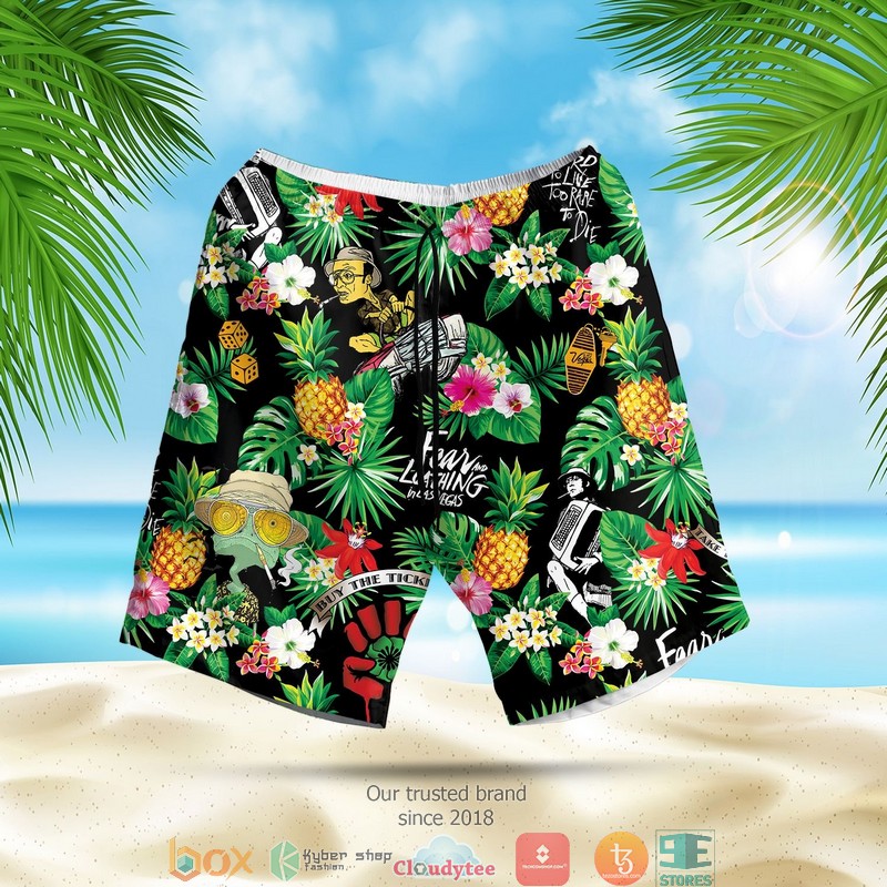 Fear and Loathing in Las Vegas Black Hawaian Summer Outfit 3 Fear and Loathing in Las Vegas Black Hawaian Summer Outfit 1 2