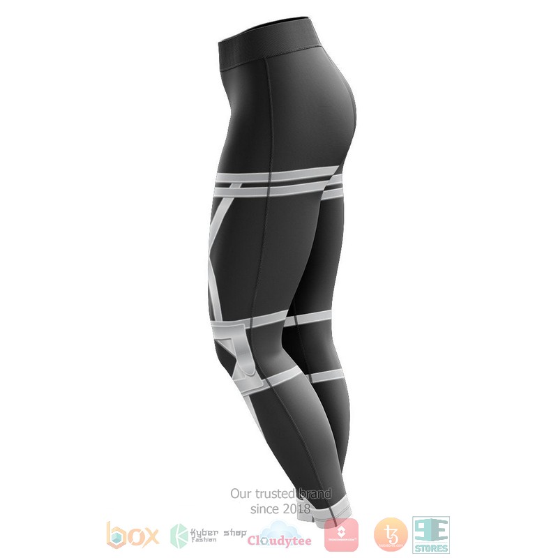 NEW Final Attack On Titan Uniform Unisex Leggings Tights 5 Final Attack On Titan Uniform Unisex Leggings 1 2 3 4