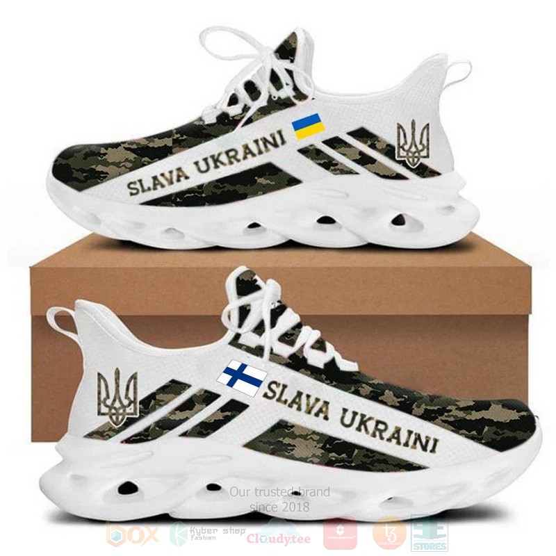 Finland Stands With Ukraine Clunky Max Soul Shoes