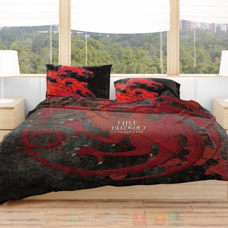 BEST Fire and Blood Duvet Cover Bed Sets 4 Fire and Blood Bedding Set 1 2 3
