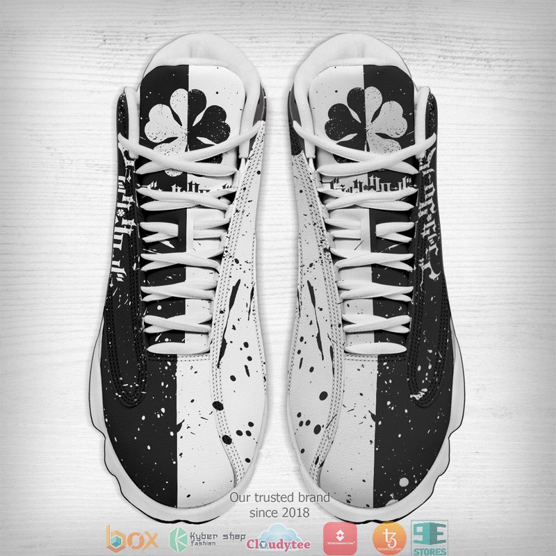 Five-Leaf Clover Air Jordan 13 Sneaker 2 Five Leaf Clover Air Jordan 13 Sneaker 1