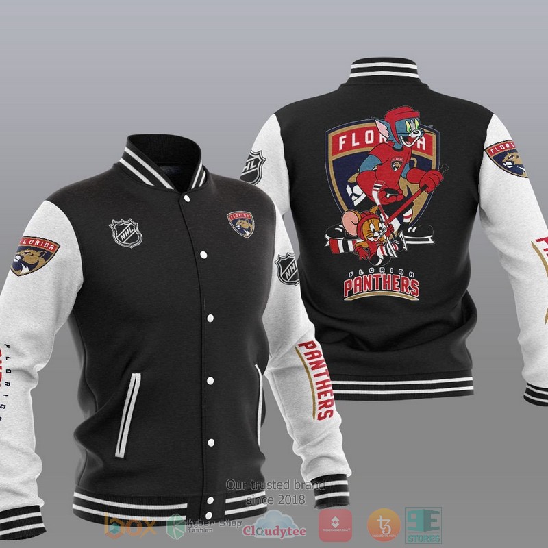 Florida Panthers NHL Tom And Jerry Baseball Jacket