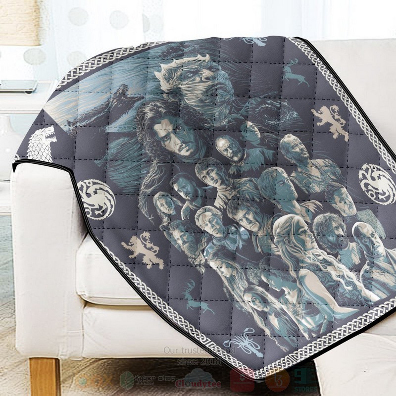 BEST For The Throne Game of Thrones Quilted Fabric 3 For The Throne Game of Thrones Quilt 1 2