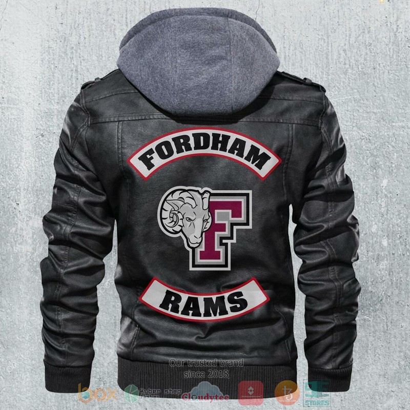 Fordham Rams NCAA Football Leather Jacket
