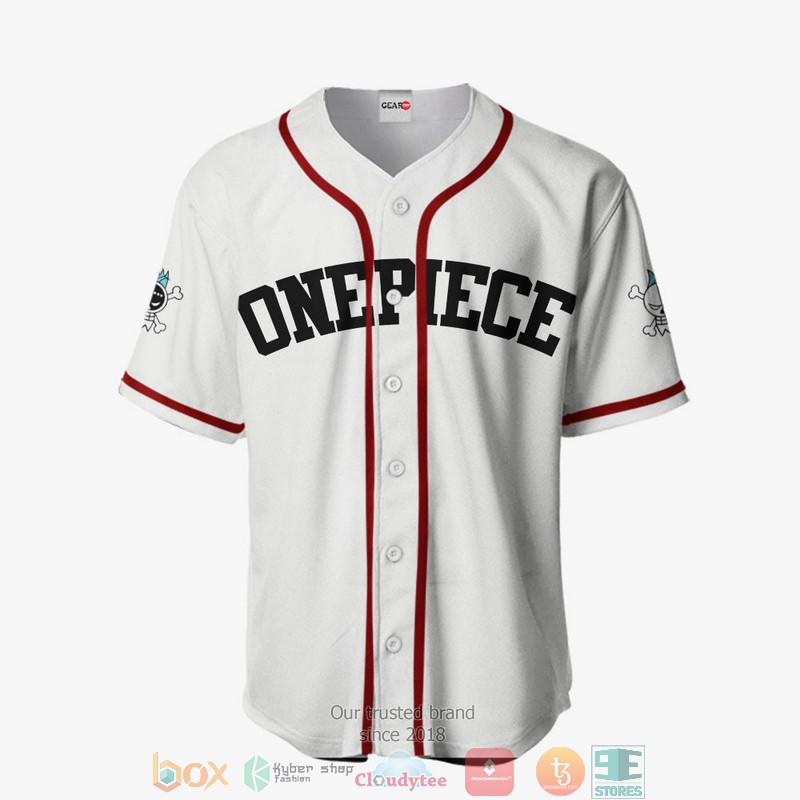 Franky One Piece for Otaku Baseball Jersey 2 Franky One Piece for Otaku Baseball Jersey 1