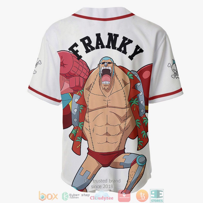 Franky One Piece for Otaku Baseball Jersey 3 Franky One Piece for Otaku Baseball Jersey 1 2