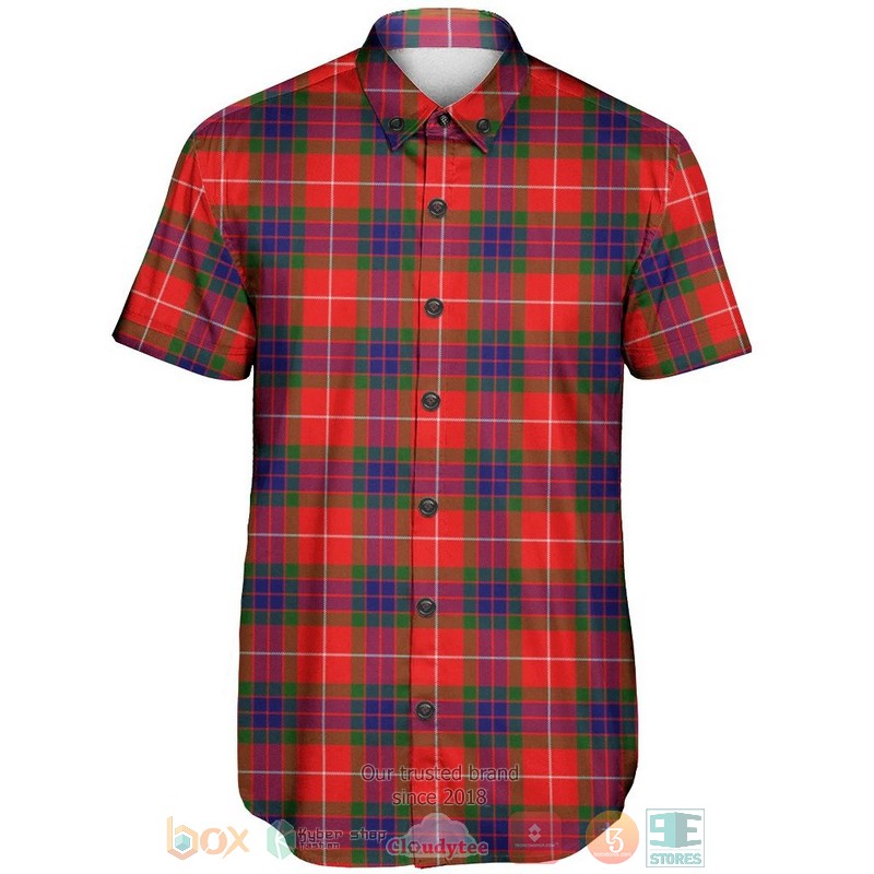 NEW Fraser Modern Tartan Hawaii Shirt 2 Fraser Modern Tartan Hawaiian Shirt 1