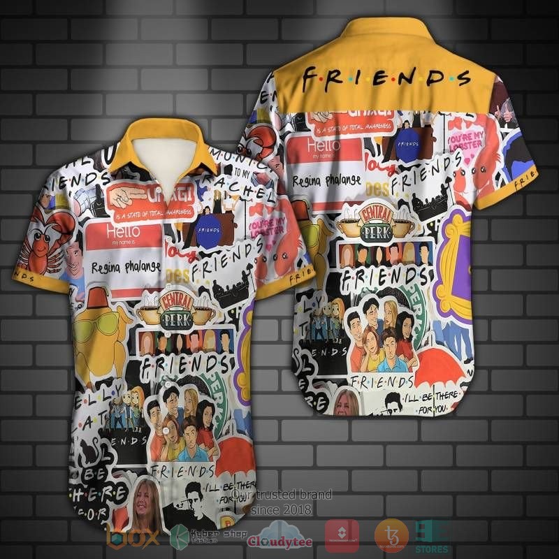 Friends TV Series Ill be there for you Hawaiian Shirt