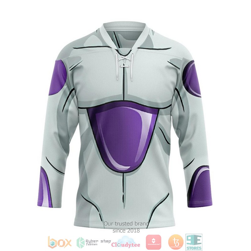 Frieza Dragon Ball Hockey Jersey Shirt 9 Frieza Dragon Ball Hockey Jersey Shirt