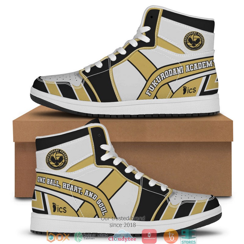 Fukurodani Ball Heart Soul Air Jordan High Top Sneaker