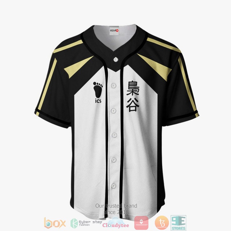 Fukurodani Haikyuu Baseball Jersey Shirt 2 Fukurodani Haikyuu Baseball Jersey Shirt 1