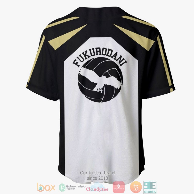 Fukurodani Haikyuu Baseball Jersey Shirt 3 Fukurodani Haikyuu Baseball Jersey Shirt 1 2