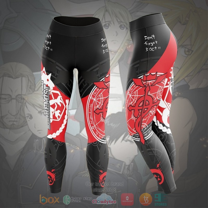 Fullmetal Alchemist Unisex Leggings 1
