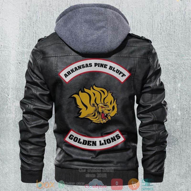 Arkansas Pine Bluff NCAA Football Leather Jacket 1 Arkansas Pine Bluff NCAA Football Leather Jacket